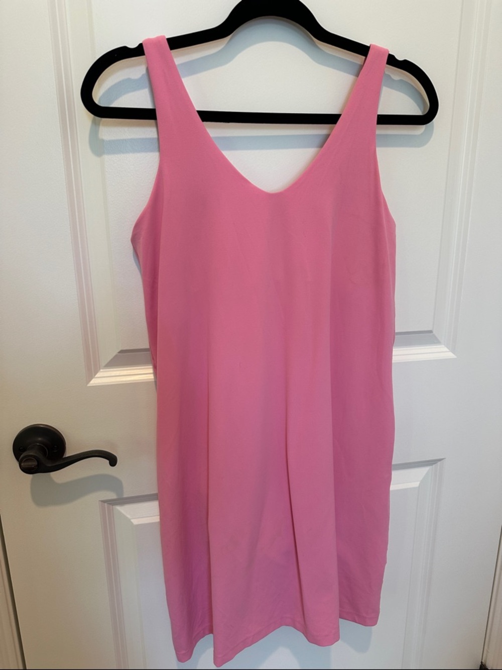 Athleta Transcend Dress - Scoop Neck Bodycon Mini
Dress - baby Pink Medium - Picture 2 of 6